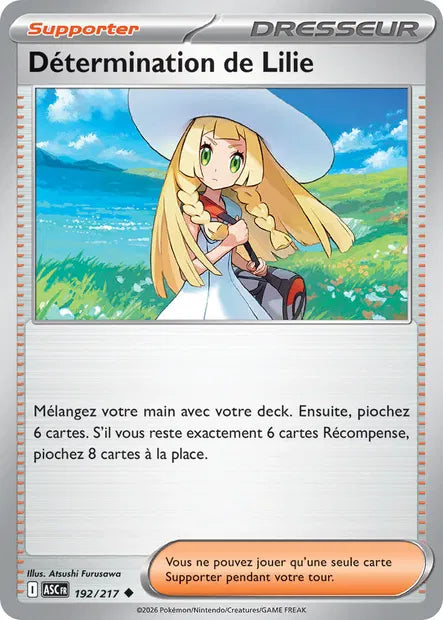 192/217 - Détermination de Lilie - ME2.5 Héros Transcendants