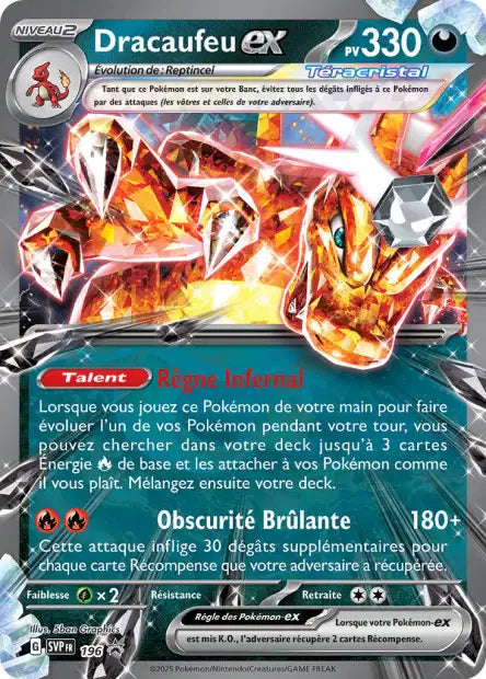SVP196 - Dracaufeu ex - PROMO