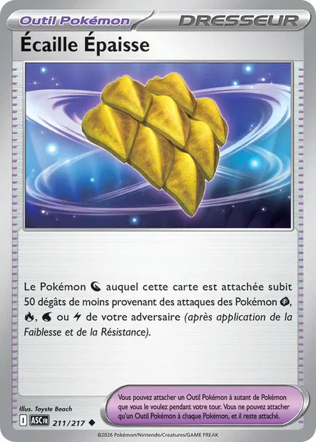 211/217 - Écaille Épaisse - ME2.5 Héros Transcendants