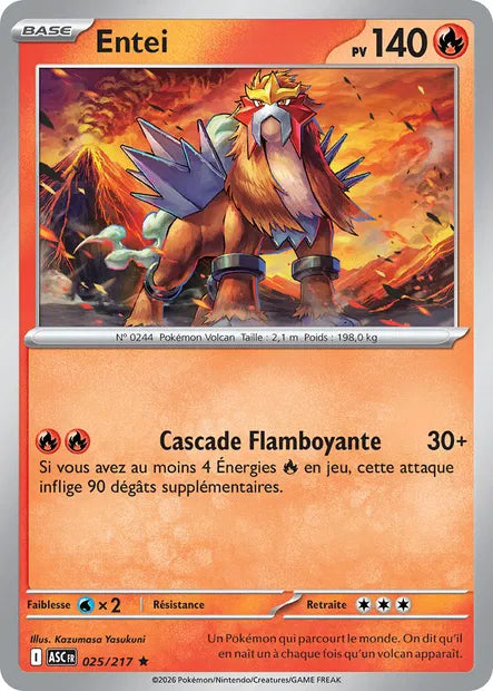 025/217 - Entei - ME2.5 Héros Transcendants