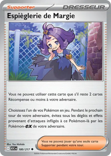 180/217 - Espièglerie de Margie - ME2.5 Héros Transcendants