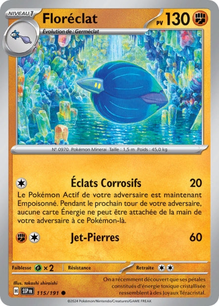 115/191 - Floréclat - EV8 Étincelles Déferlantes