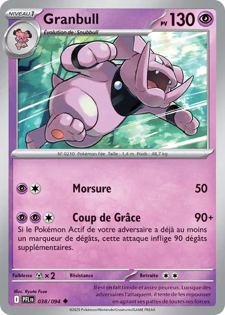 038/94 - Granbull - ME02 Flammes Fantasmagoriques