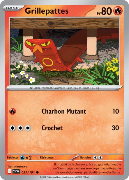 027/191 - Grillepattes - EV8 Étincelles Déferlantes