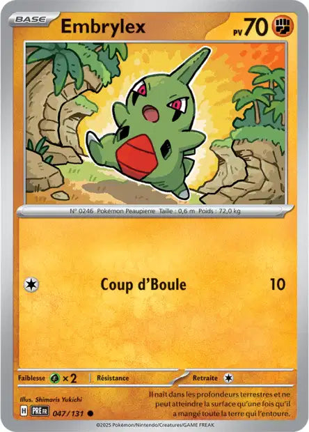 047/131 - Embrylex - EV8.5 Évolutions Prismatiques