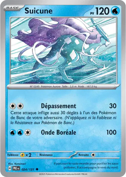 024/131 - Suicune - EV8.5 Évolutions Prismatiques