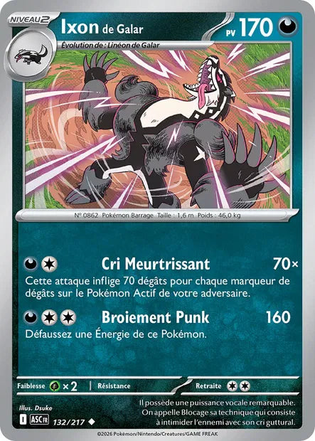 132/217 - Ixon de Galar - ME2.5 Héros Transcendants