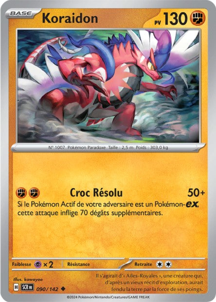 090/142 - Koraidon - EV7 Couronne Stellaire