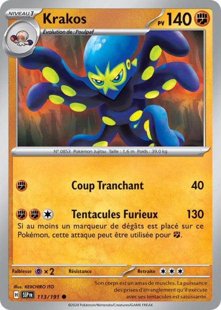 113/191 - Krakos - EV8 Étincelles Déferlantes