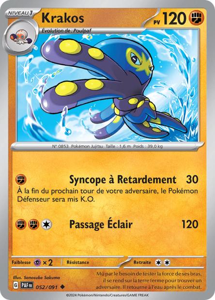 052/91 - Krakos - EV4.5 Destinées de Paldea