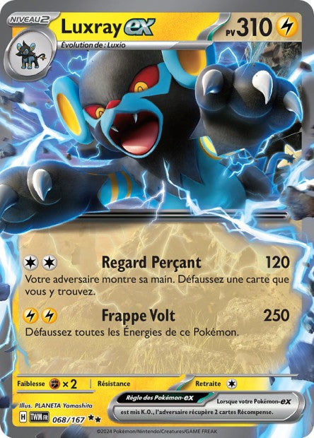 068/167 - Luxray ex - EV6 Mascarade Crépusculaire
