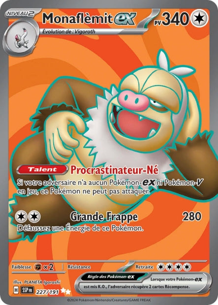 227/191 - Monaflèmit ex - EV8 Étincelles Déferlantes
