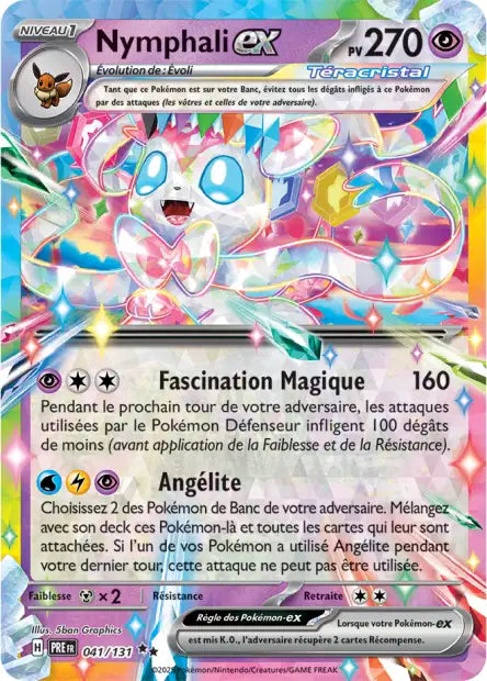 041/131 - Nymphali ex - EV8.5 Évolutions Prismatiques