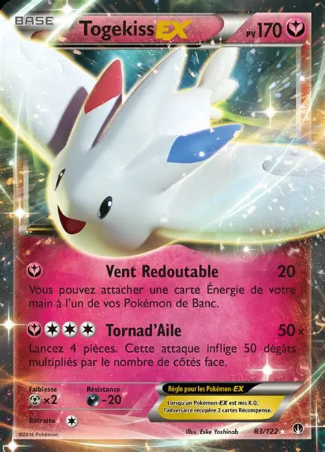 83/122 - Togekiss EX - Rupture turbo
