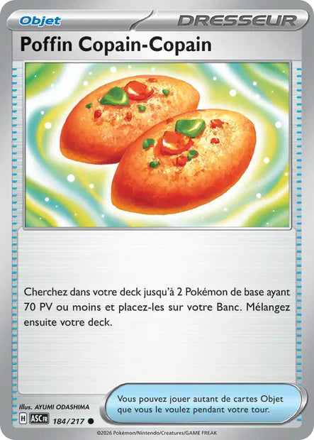 184/217 - Poffin Copain-Copain - ME2.5 Héros Transcendants