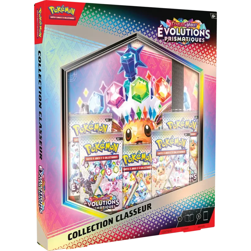 Coffret Collection Classeur - Écarlate et Violet - Évolutions Prismatiques EV08.5 🇫🇷