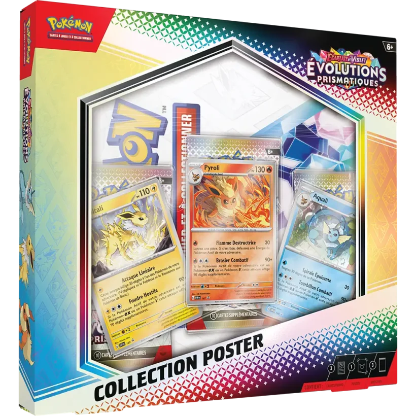 Coffret Collection Poster - Écarlate et Violet - Évolutions Prismatiques EV08.5 🇫🇷