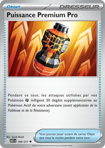 199/217 - Puissance Premium Pro - ME2.5 Héros Transcendants