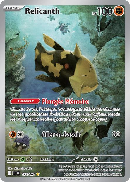 173/162 - Relicanth - EV5 Forces Temporelles