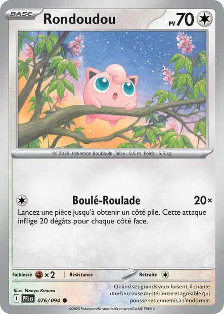 076/94 - Rondoudou  - ME02 Flammes Fantasmagoriques