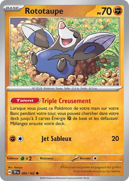 085/162 - Rototaupe - EV5 Forces Temporelles