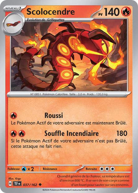 037/162 - Scolocendre - EV5 Forces Temporelles