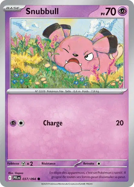 037/94 - Snubbull  - ME02 Flammes Fantasmagoriques