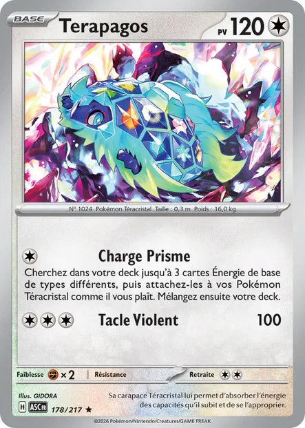 178/217 - Terapagos - ME2.5 Héros Transcendants