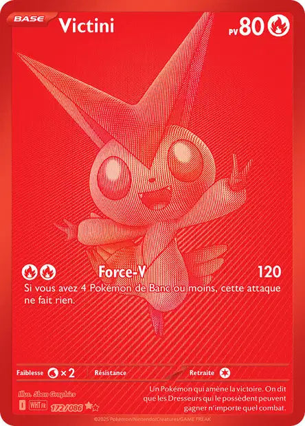 172/086 - Victini - EV10.5 Flamme Blanche