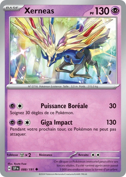 088/191 - Xerneas - EV8 Étincelles Déferlantes