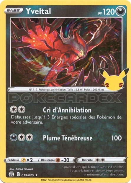019/025 - Yveltal - EB7.5 Célébrations