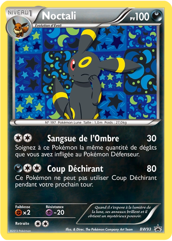 BW93 - Noctali - Black Star Promos