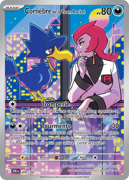 200/182 - Cornebre Team Rocket - EV10 Rivalités Destinées