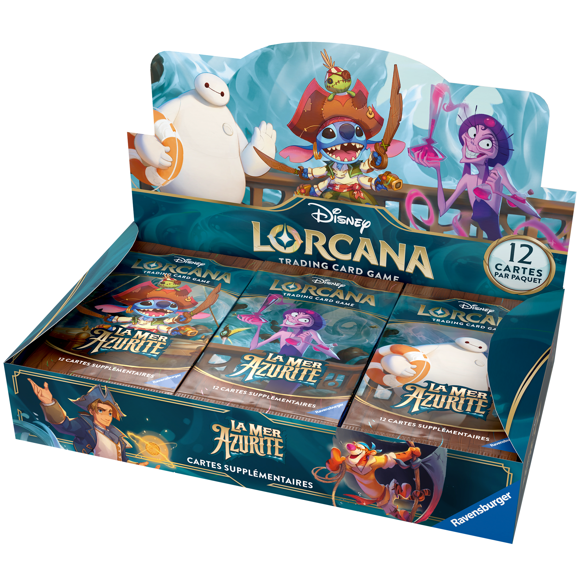 Display de 24 boosters - Disney Lorcana - Chapitre 6 - La Mer Azurite 🇫🇷