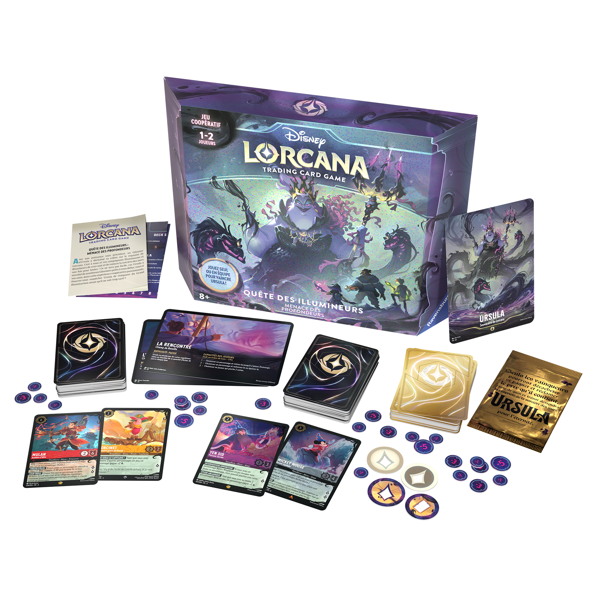 La Quête des Illumineurs - Menace des Profondeurs - Disney Lorcana - Chapitre 4 - Le retour d'Ursula 🇫🇷