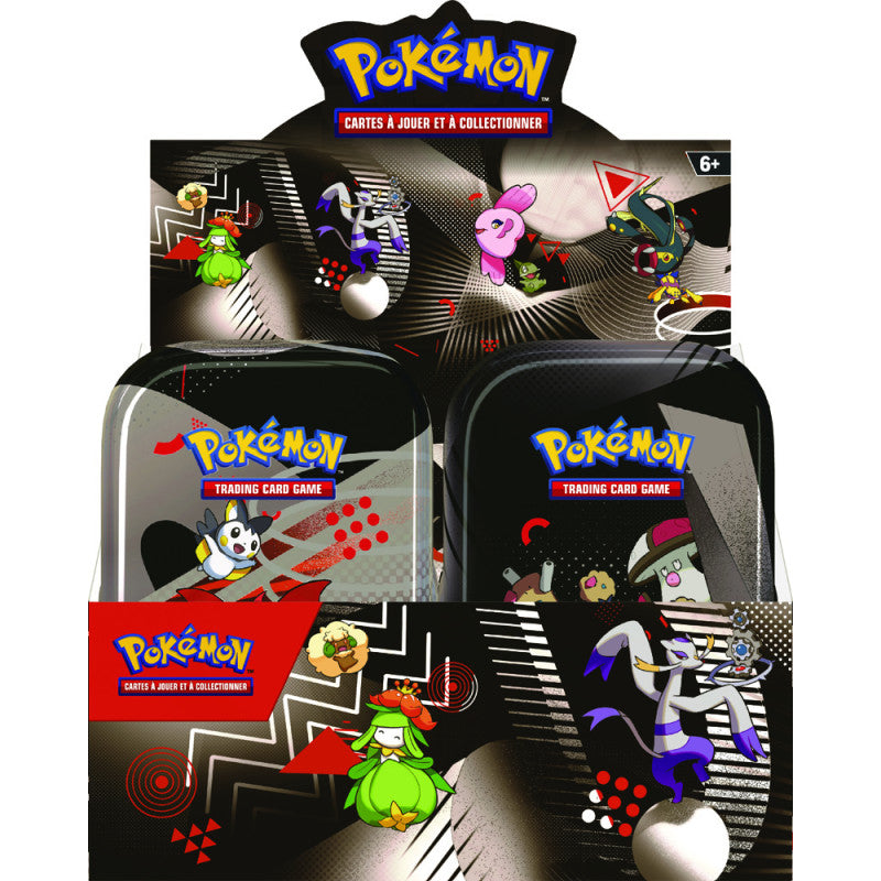 Display 8 Mini TIN Unys - Écarlate et Violet - Foudre Noire & Flamme Blanche EV10.5 🇫🇷