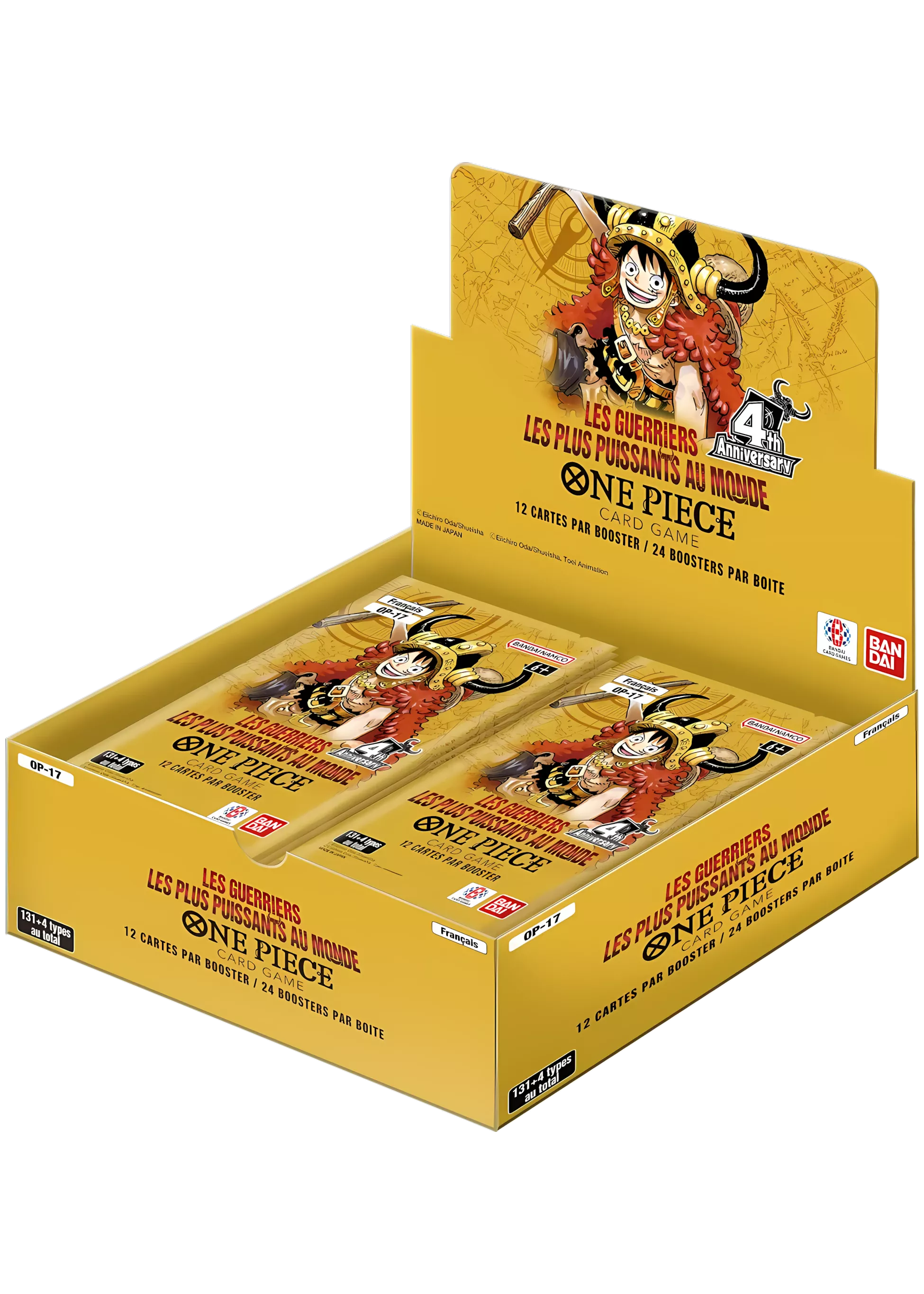 Display de 24 boosters - ONE PIECE OP17 - Les Guerriers Les Plus Puissants Du Monde 🇫🇷