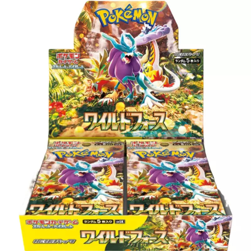 Display de 30 boosters SV5k Scarlet & Violet - Wild Force - JAPONAIS