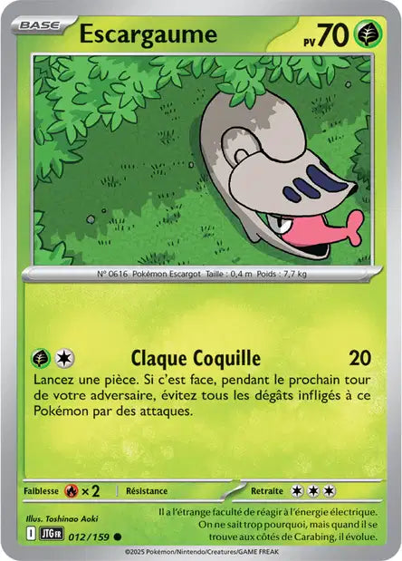 012/159 - Escargaume - EV9 Aventures Ensemble