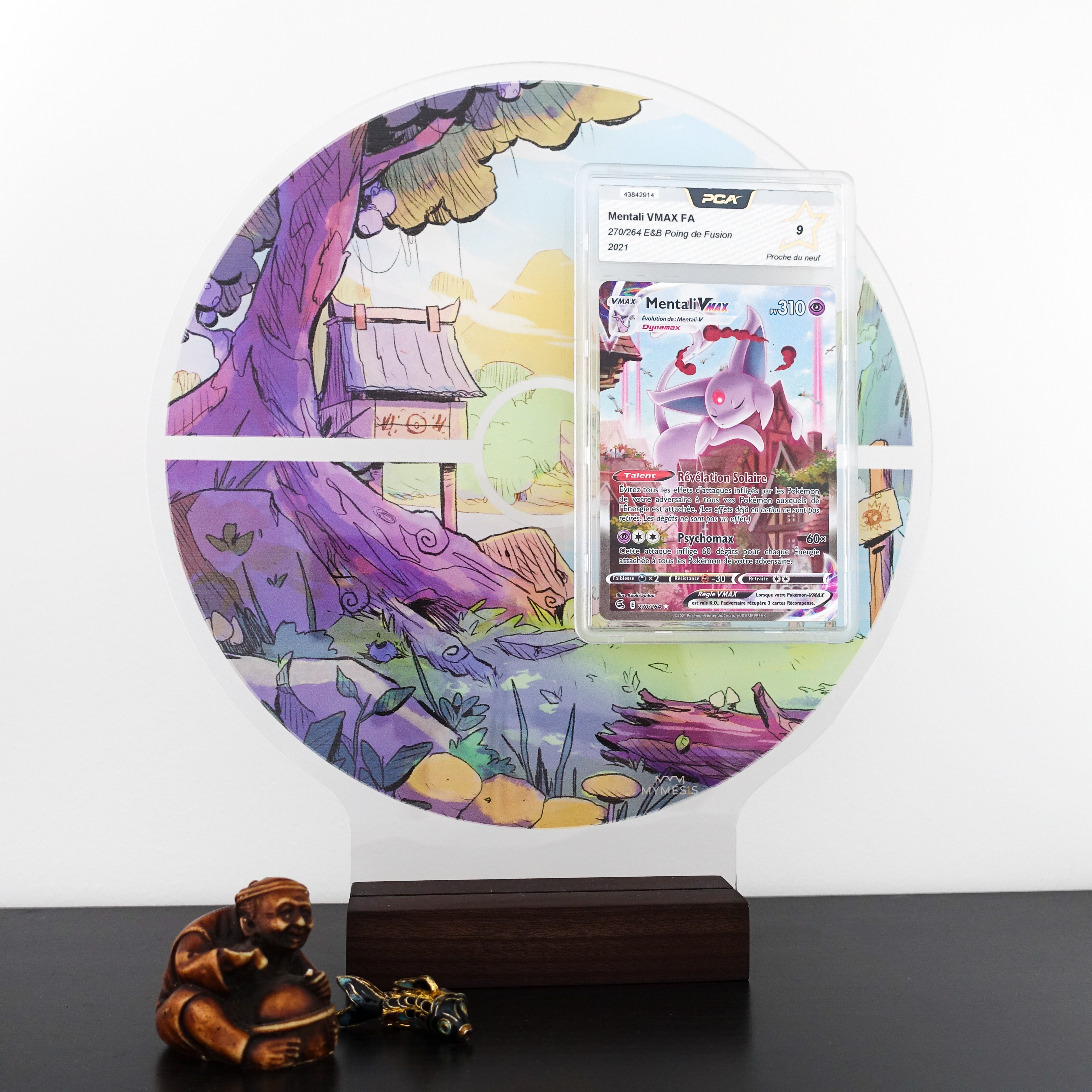 Porte carte Pokémon - Myméball : Nature paisible