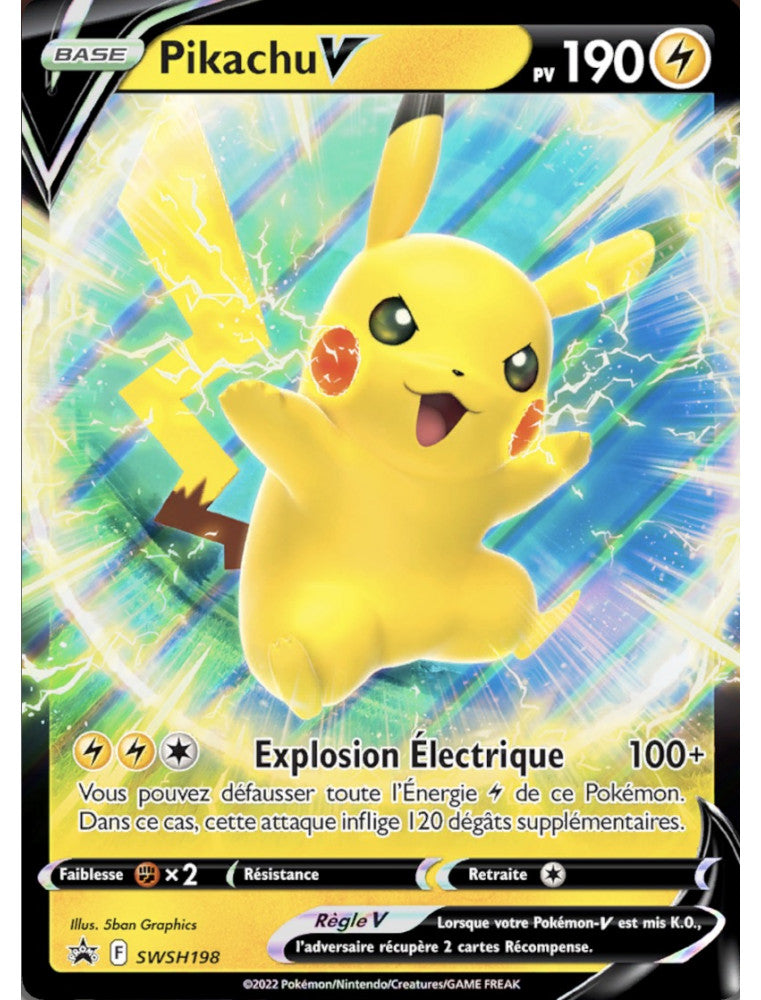 SWSH198 - Pikachu-V - PROMO