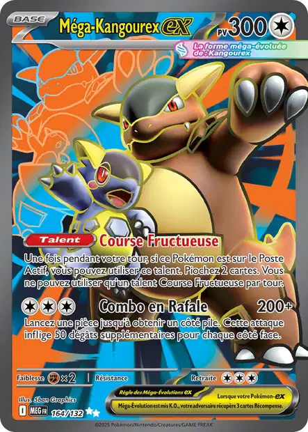 164/132 - Mega Kangourex Ex - ME01 Méga-Évolution