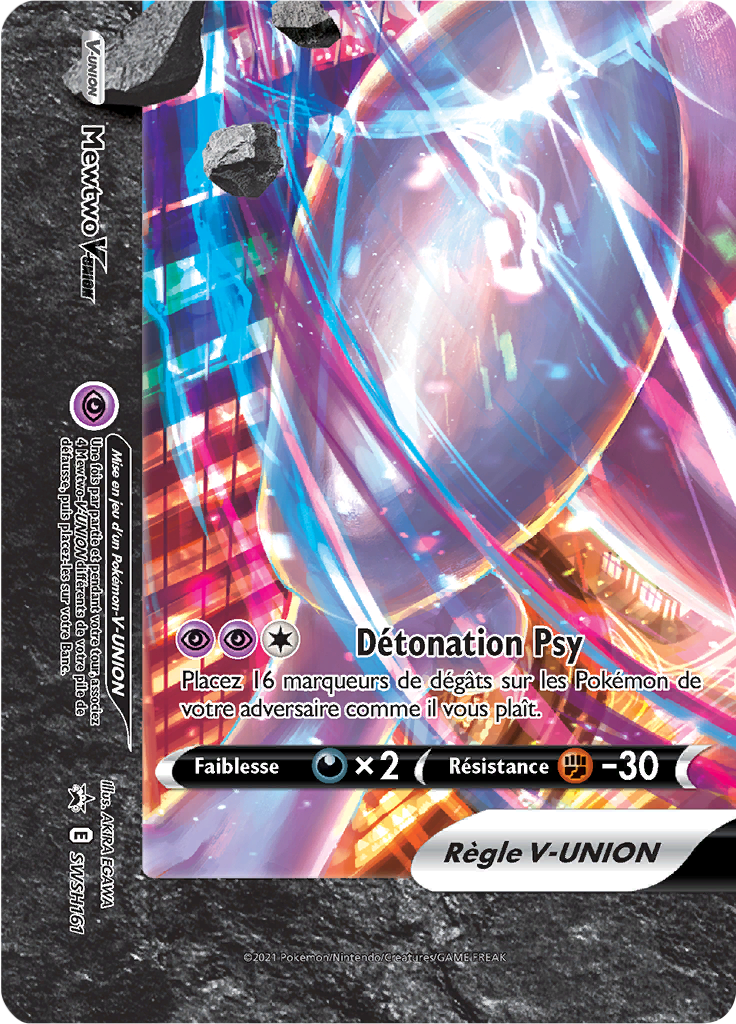 SWSH159/160/161/162 - Mewtwo Vunion - PROMO