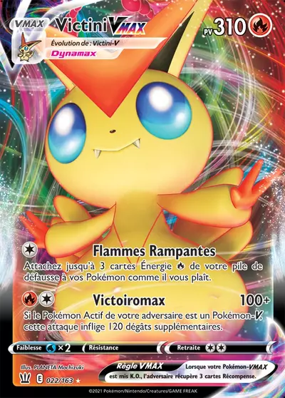 022/163 - Victini VMAX - EB5 Styles de combat