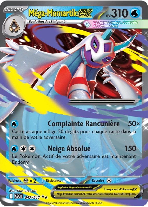 047/217 - Mega Mormartik ex - ME2.5 Héros Transcendants