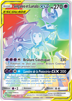 254/236 - Solgaleo et Lunala Gx - Eclipse cosmique