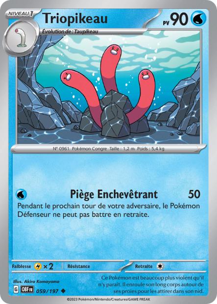 059/197 - Triopikeau - EV03 Flammes Obsidiennes