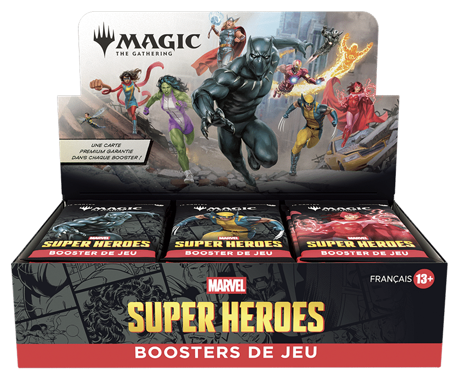 Display 30 boosters MTG - Magic the Gathering - Marvel Super Heroes 🇫🇷