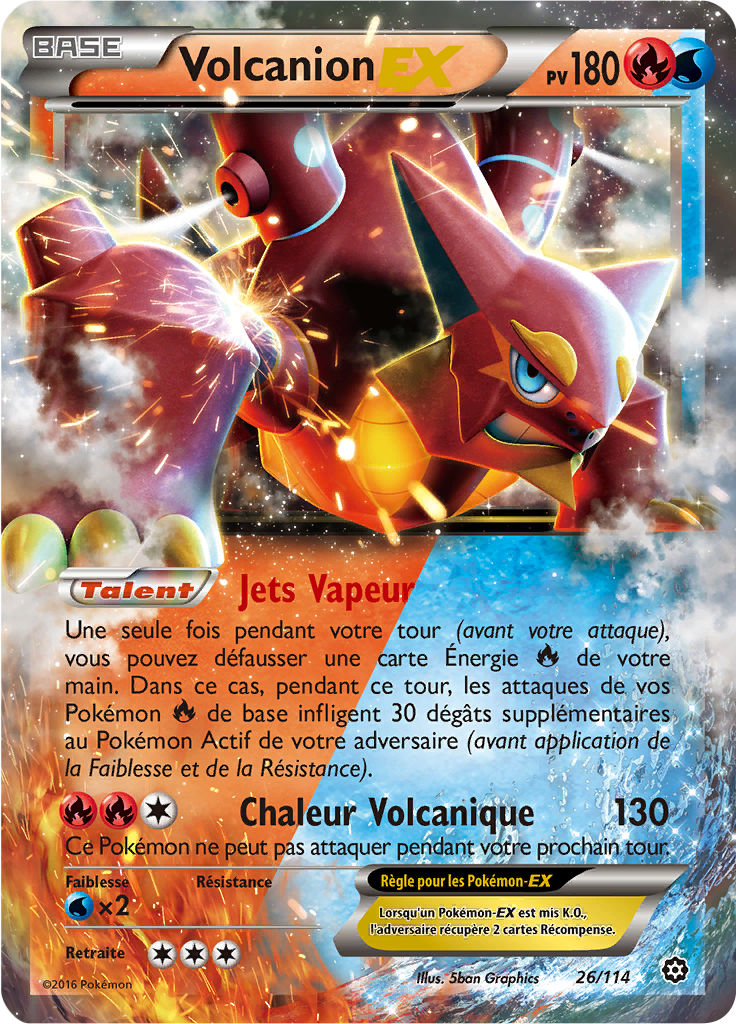 26/114 - Volcanion Ex - Offensive Vapeur