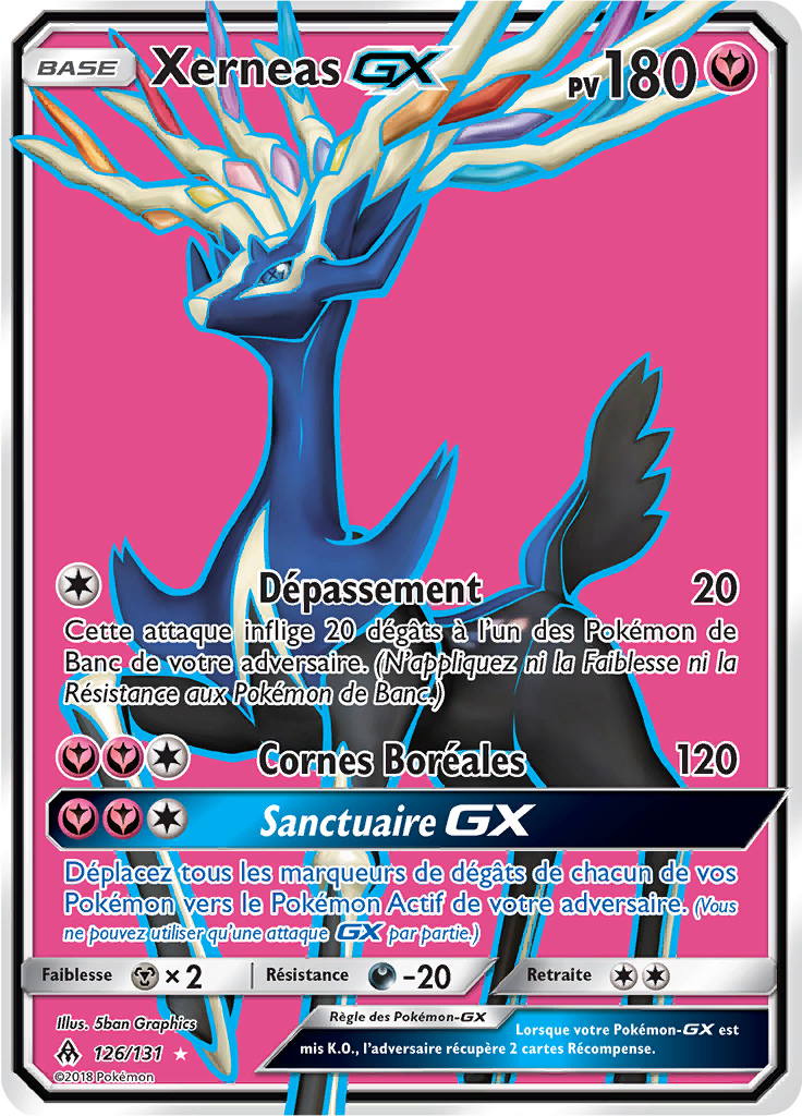 126/131 - Xerneas GX - Lumière Interdite